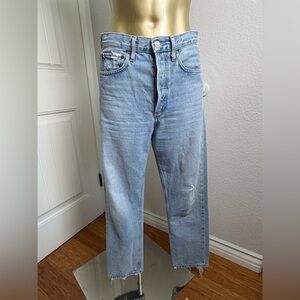 AGOLDE High-Rise Straight Leg Jeans 23